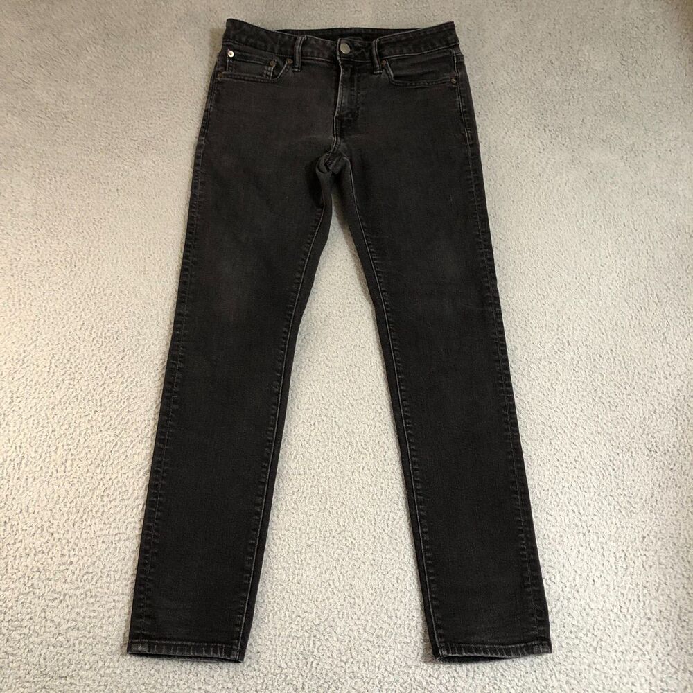 American Eagle Jeans Mens 31x32 Black Airflex +‎ Denim Skinny Rocker Outdoor